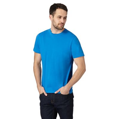 Maine New England Big and tall blue crew neck t-shirt